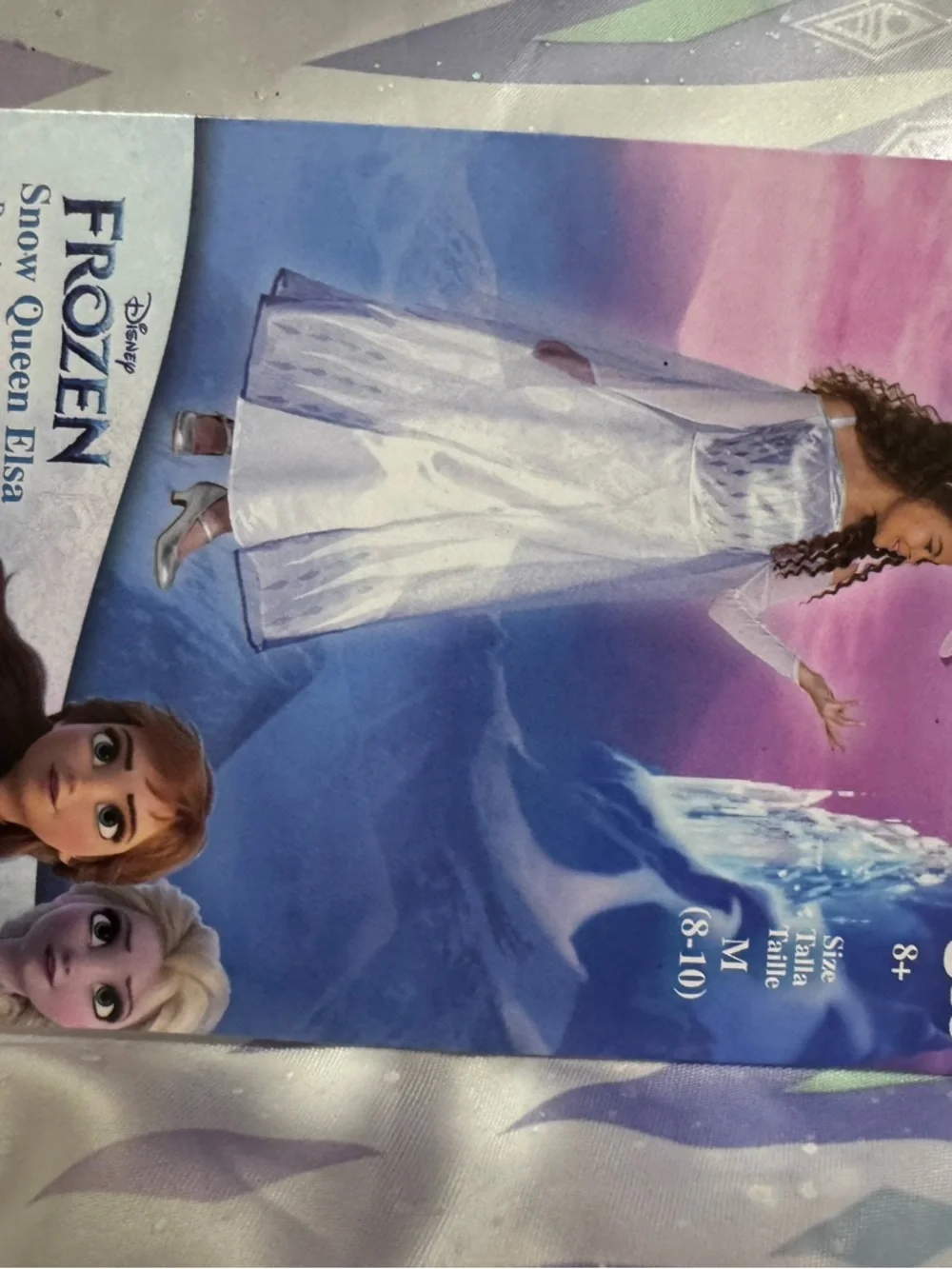 Disguise White and Blue Sparkle Princess Costume - Picture 3 of 7
